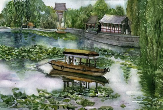 afternoon at the lake