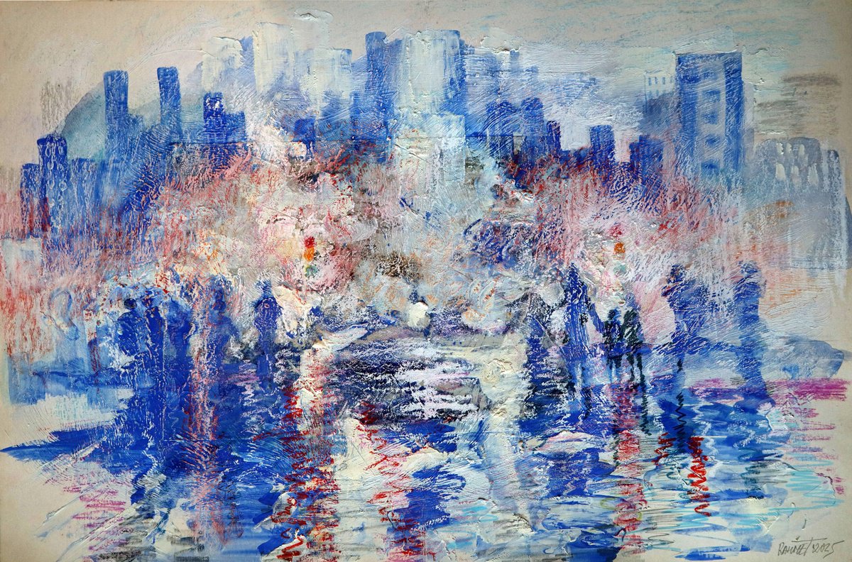  Fantasy With Flowers 314 By Rakhmet Redzhepov, 23 X 17, Artwork For Sale On Artfinder