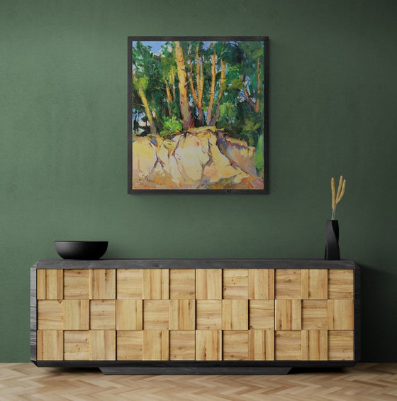 "Pine trees"