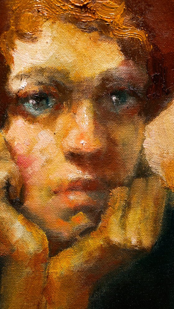 unfinished portrait