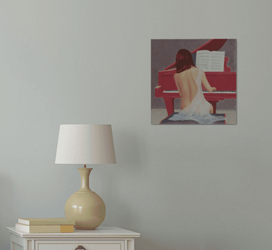 Marina At The Piano #2