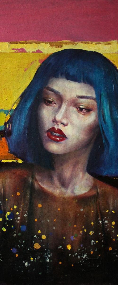 Night sky in the summer by Khrystyna Bodnaruk