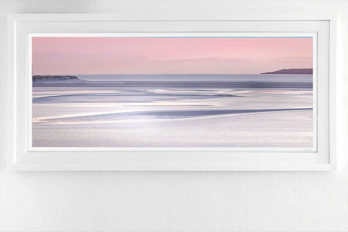 Silver Sands, Luskentyre - Panoramic Sunset