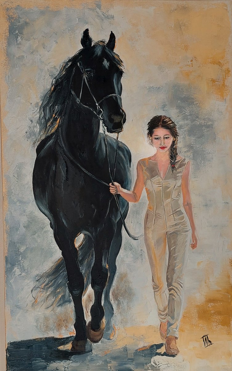 Quiet Bond By Ira Whittaker, 20 X 32, Artwork For Sale On Artfinder