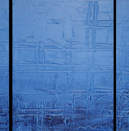 Blue Biyou  square series by Stuart Wright