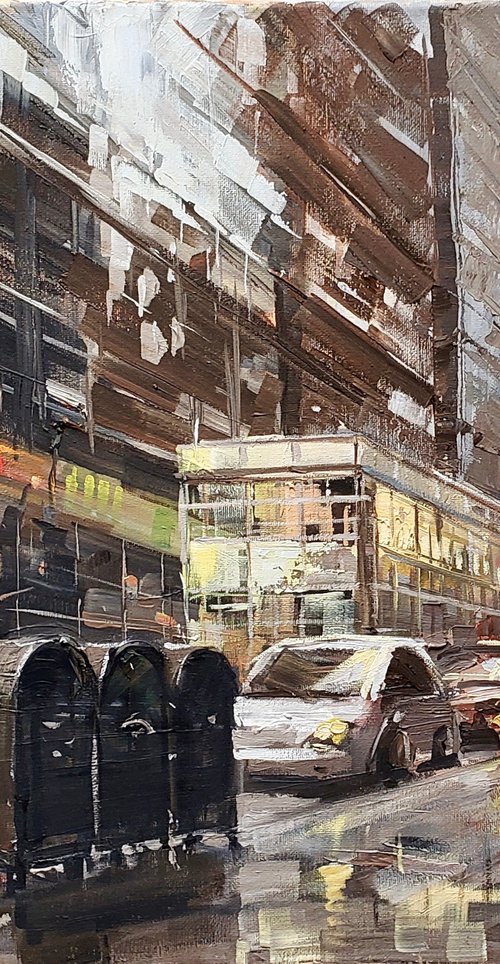 CITY LIGHTS B-50. NEW YORK by Irina Alexandrina