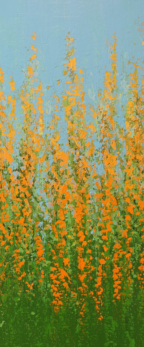 Orange Sage Green by Suzanne Vaughan