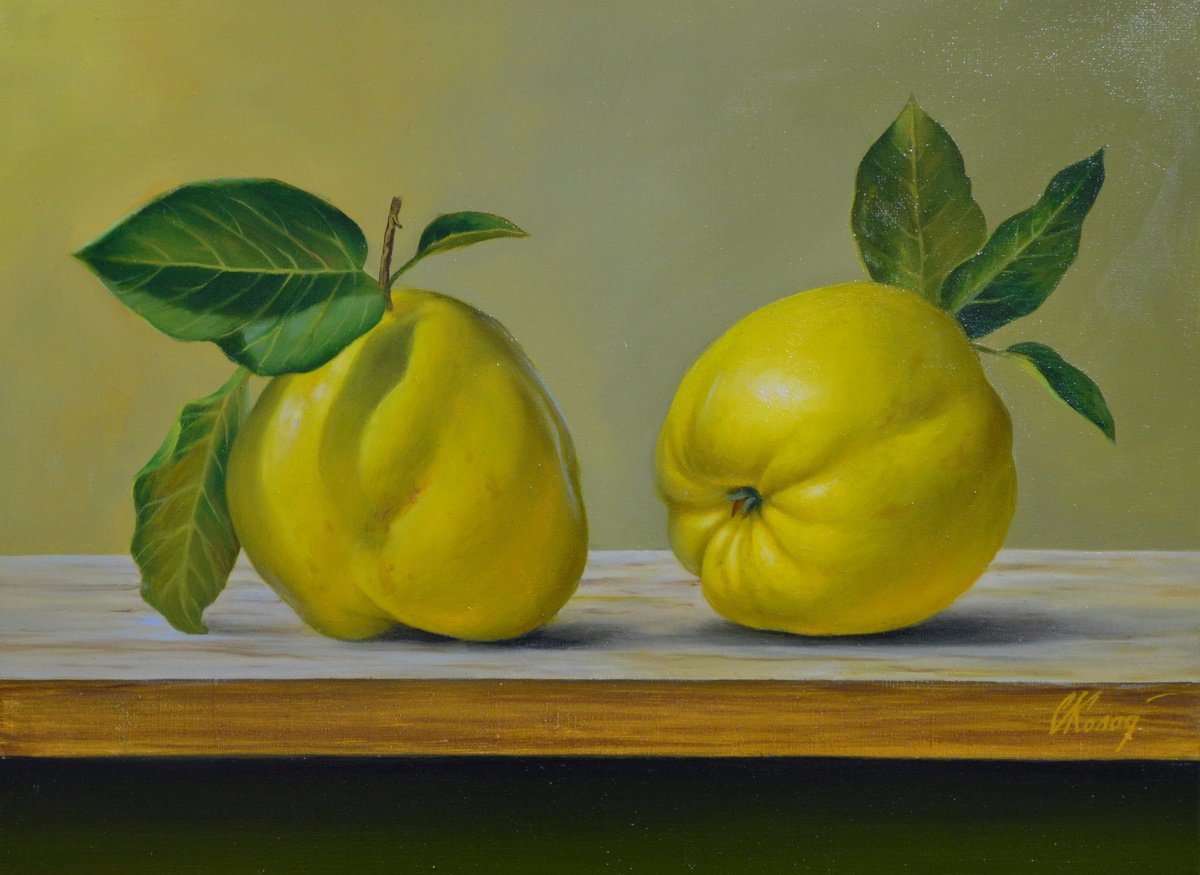 Still Life with Quinces by Kolodyazhniy Sergey