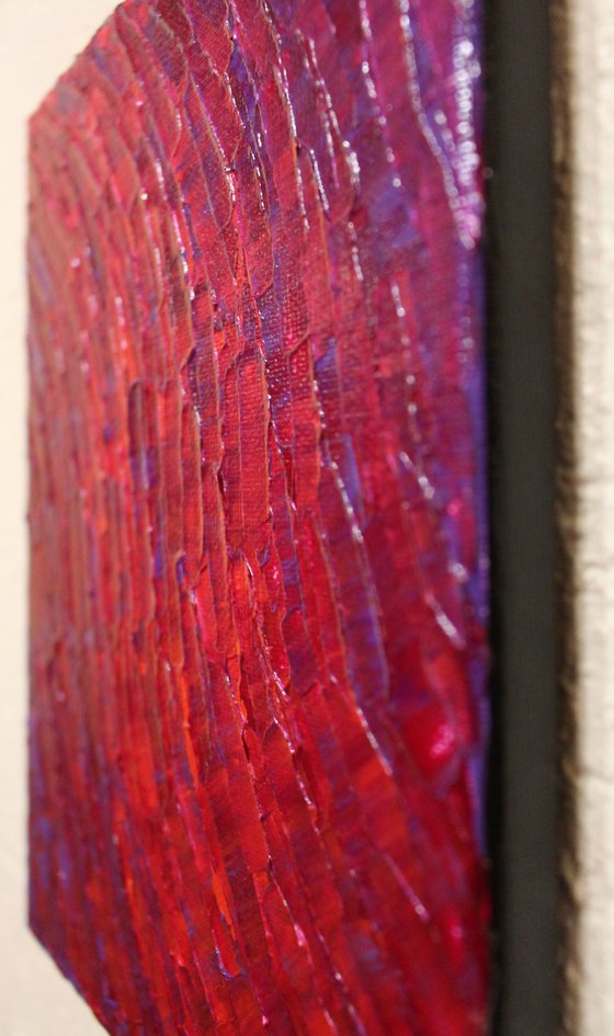Texture movement / Purple Red