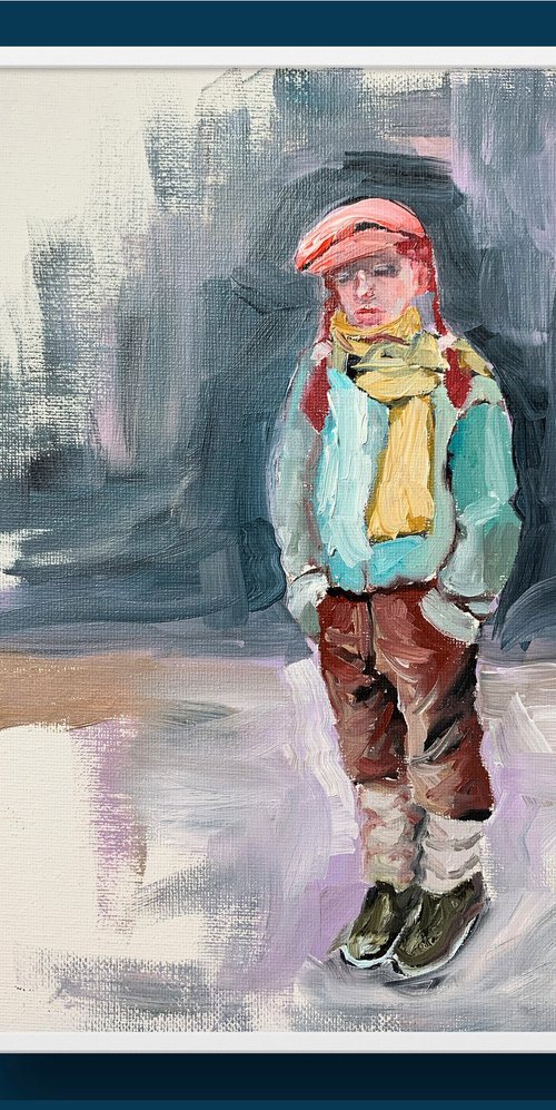 Little girl. by Vita Schagen