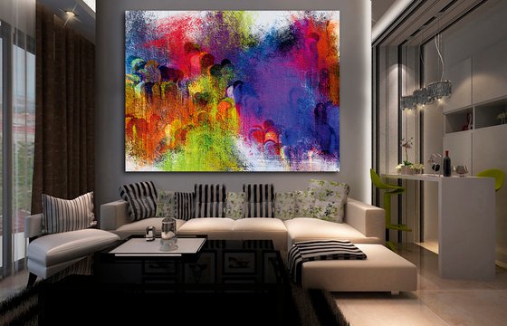 Multitudes III/XL large original artwork