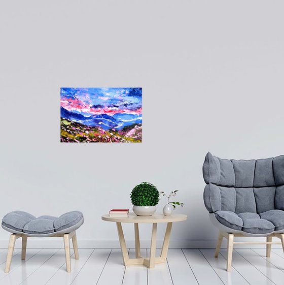 Appalachian Mountains Original Painting