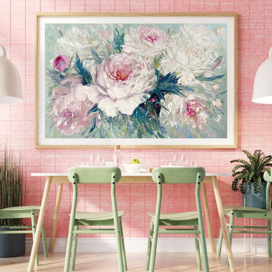The Gentle Breath of Peonies