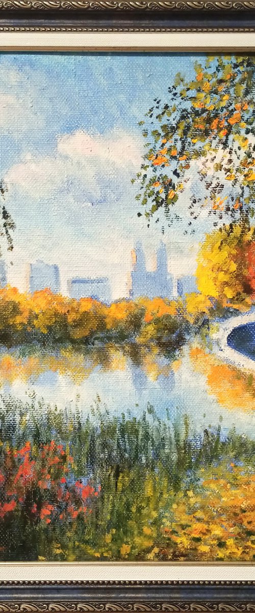 Autumn day in Central Park by Oleh Rak