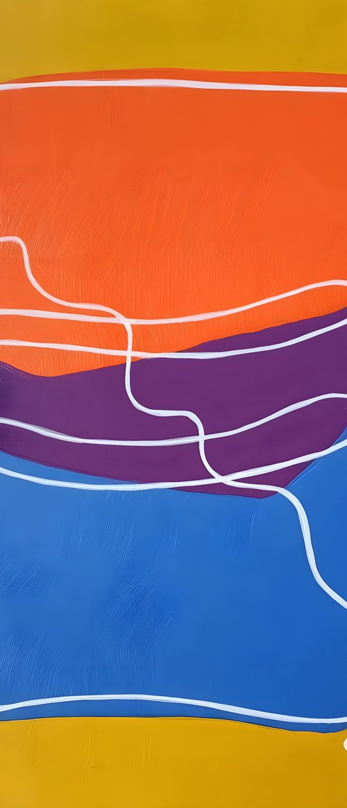 Zen Minimalism. Colorful Zen Harmony by Vafa Majidli