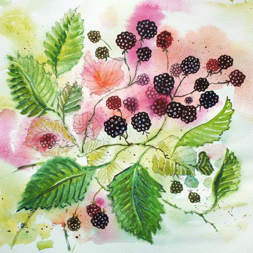 Little bunch of Brambles by Julia  Rigby