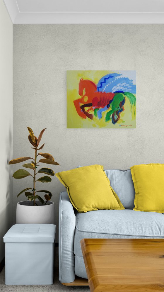 Pegasus for Vincent (van Gogh)