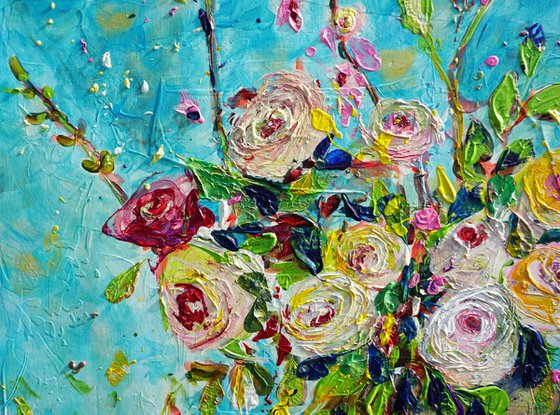 Summer Bouquet 21 30x24in (~76x60cm)