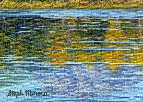 Mt Moran Autumn Reflections