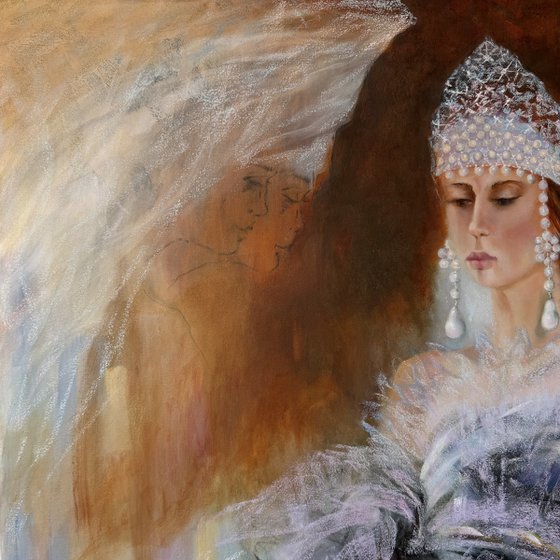 Swan. From the series Pushkin's Tales