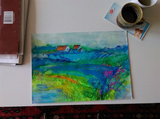 Summer landscape