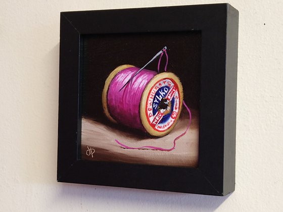 Little Sylko cotton reel still life