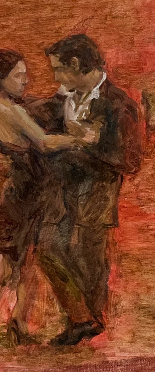 Tango in Red by Elena Bulatova