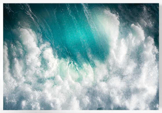 Abstract Seascape Large  - Rush - Aerial Photography
