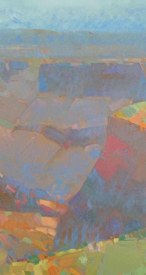 Grand Canyon, Original oil painting, Handmade artwork, One of a kind by Vahe Yeremyan