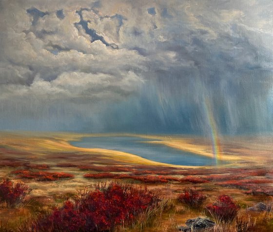 Chuya steppe. Autumn landscape.