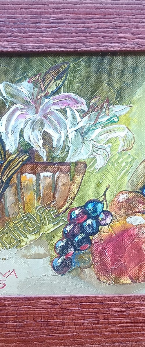 Still-Life with Pear by Silvija Drebickaite