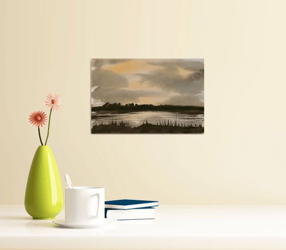 Wareham heath in Winter, Dorset