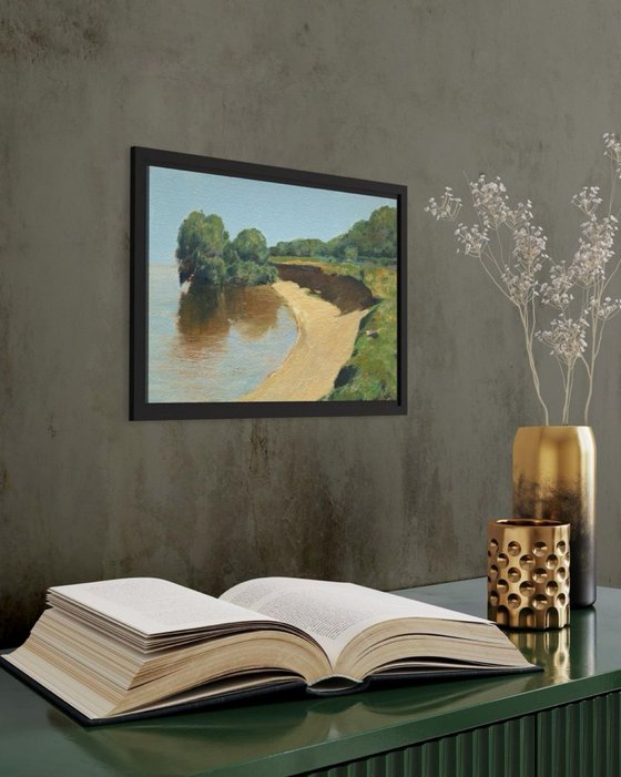 Along the shore