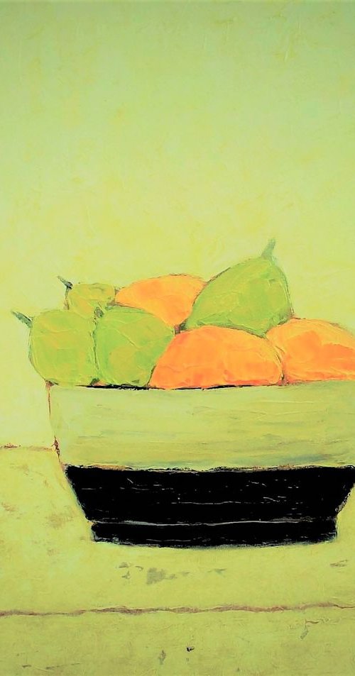 Pears and Oranges by David J Edwards