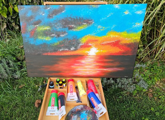 Sunset storm 2
