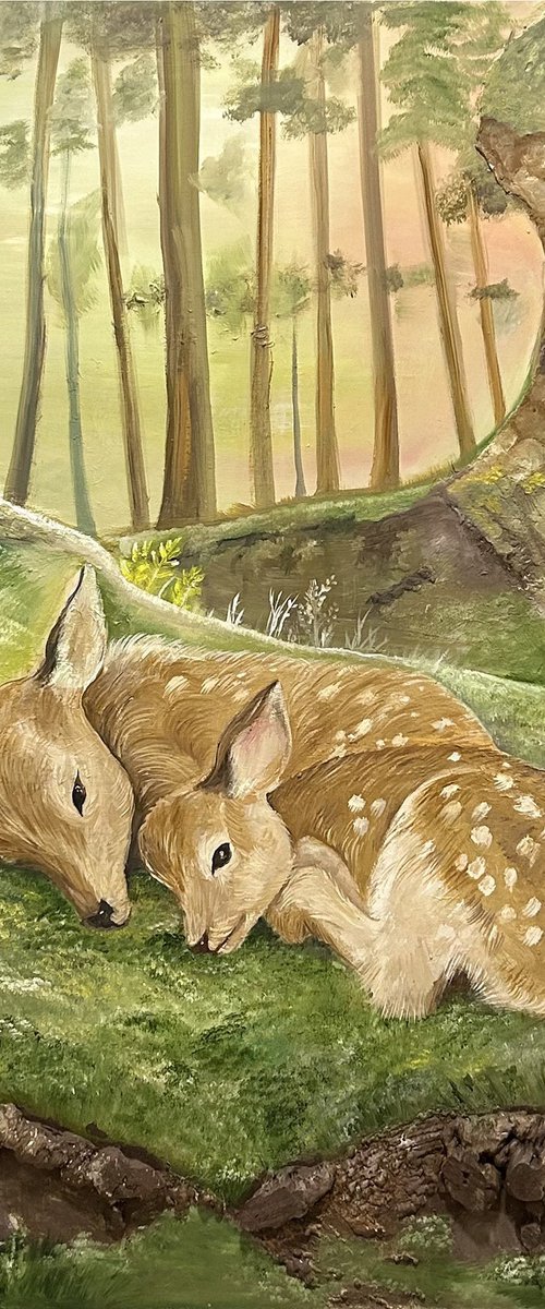 The Forest Siblings by Angel Hakobyan