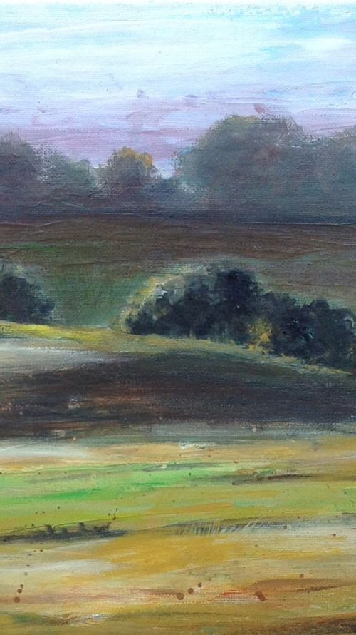 Yorkshire landscape by Louise Brown