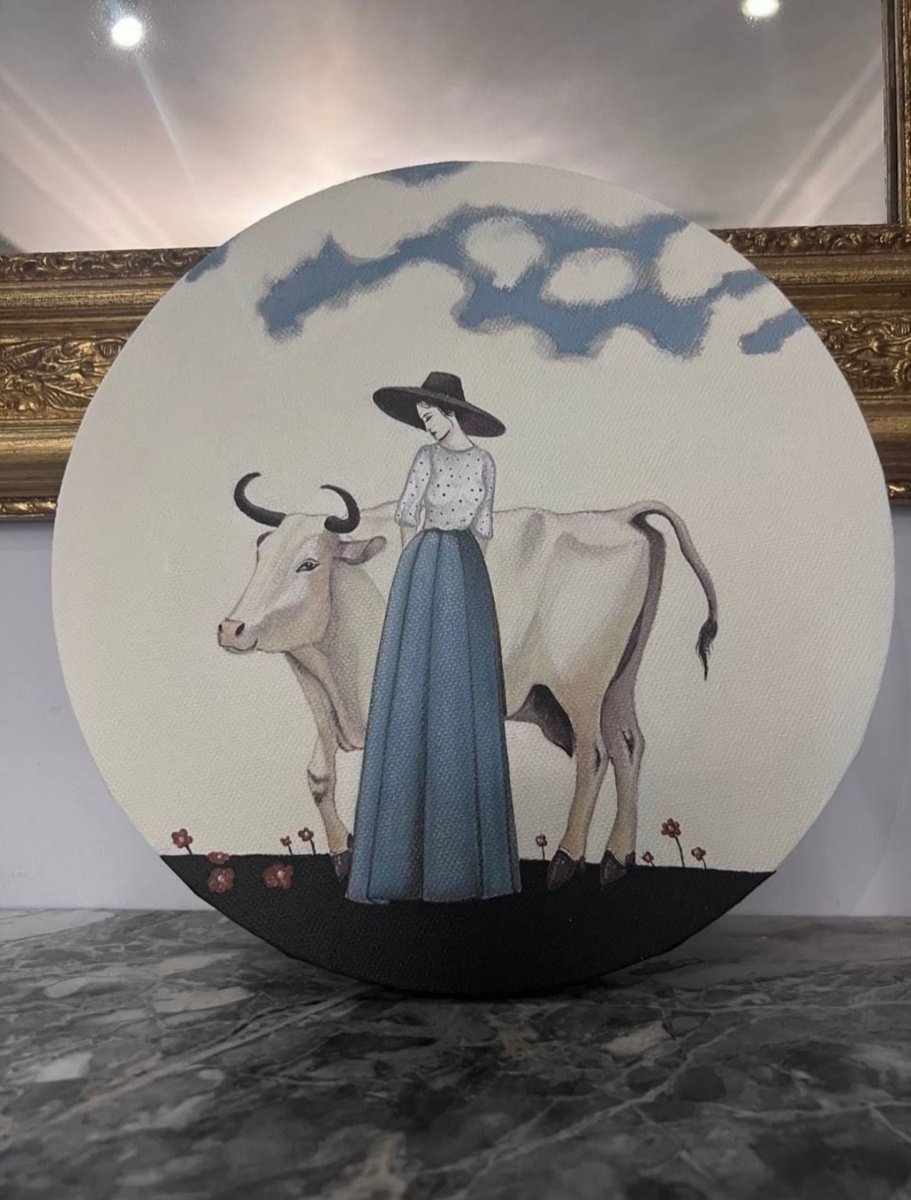 The shepherdess by Nina Grigel