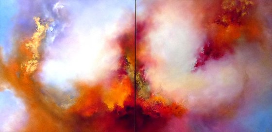 Organised Chaos II (XL Diptych)