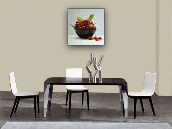 Still Life With Cherries III