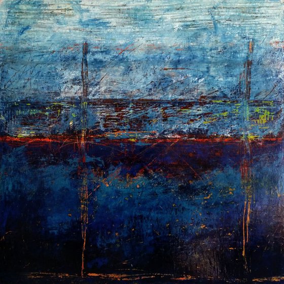 Landscape (Urban Seascape) by Jane Efroni