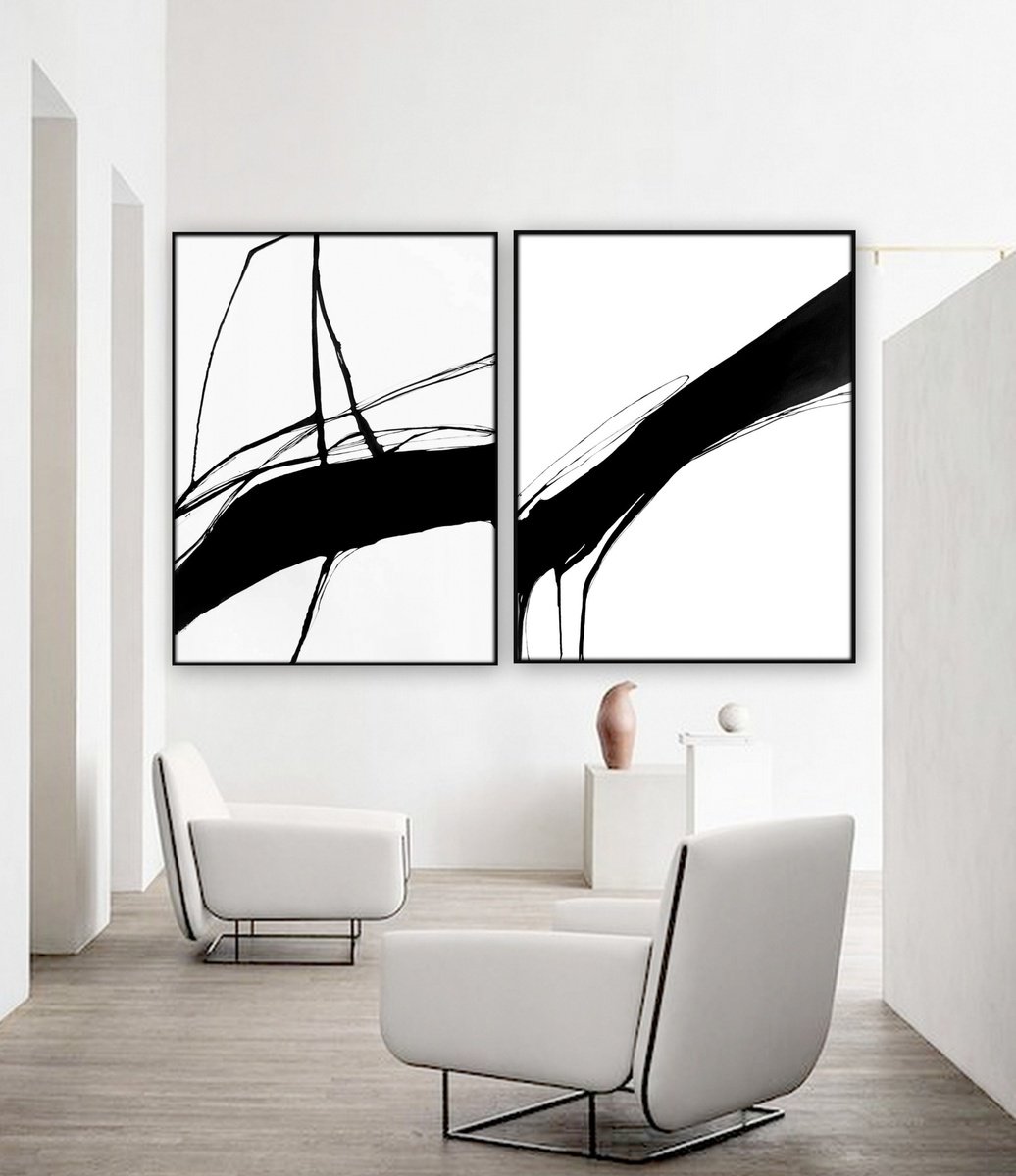  Abstract Artwork By Nadia Moniatis, 39 X 47, Artwork For Sale On Artfinder