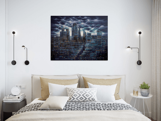 London Skyline Night