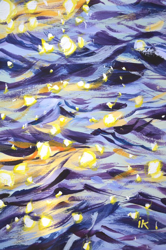 Evening glare on the water 8.