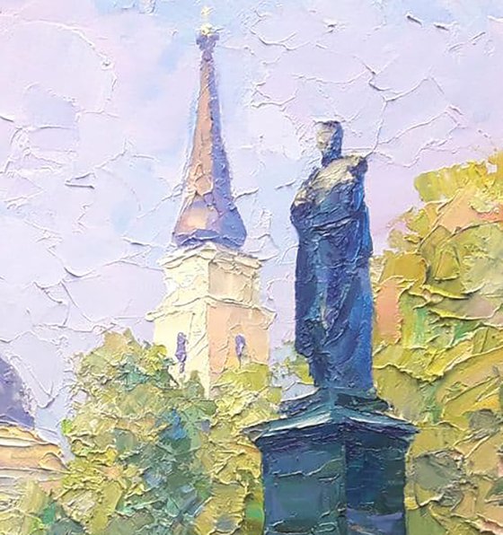 Odessa. Monument to Count Vorontsov