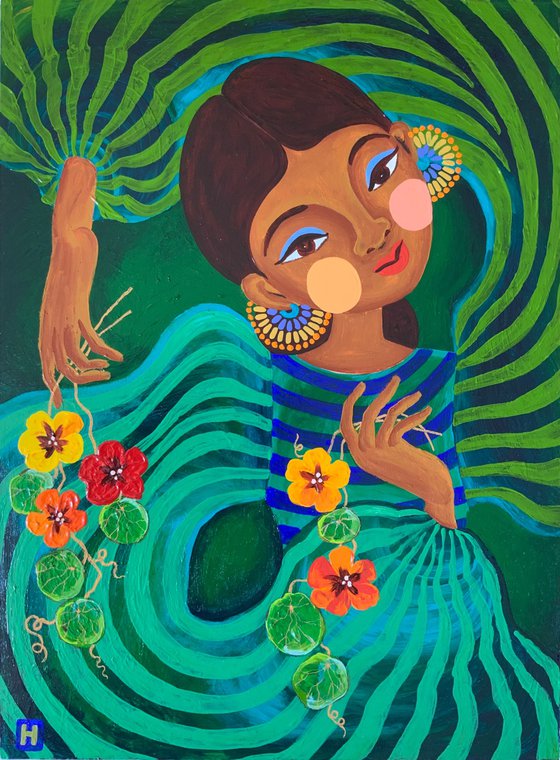 I am blooming