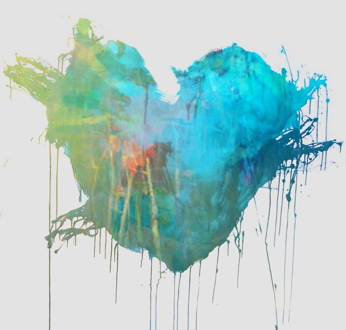 Abstract Print By Abhishek Kumar, 50 X 48, Love 2022, Original Artwork