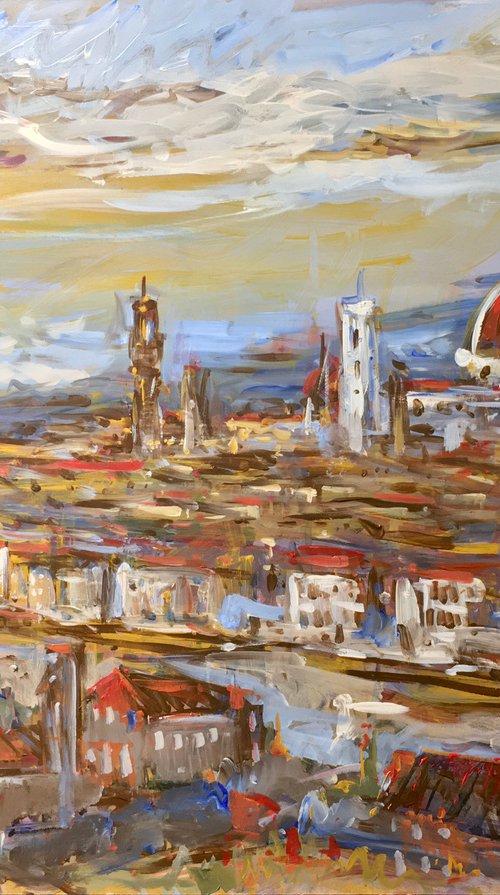 The balcony of Florence by Altin Furxhi
