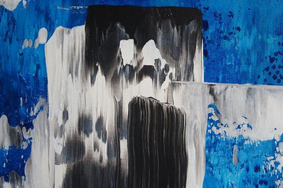 Blue Core II (80 x 100 cm) XL (32 x 40 inches)