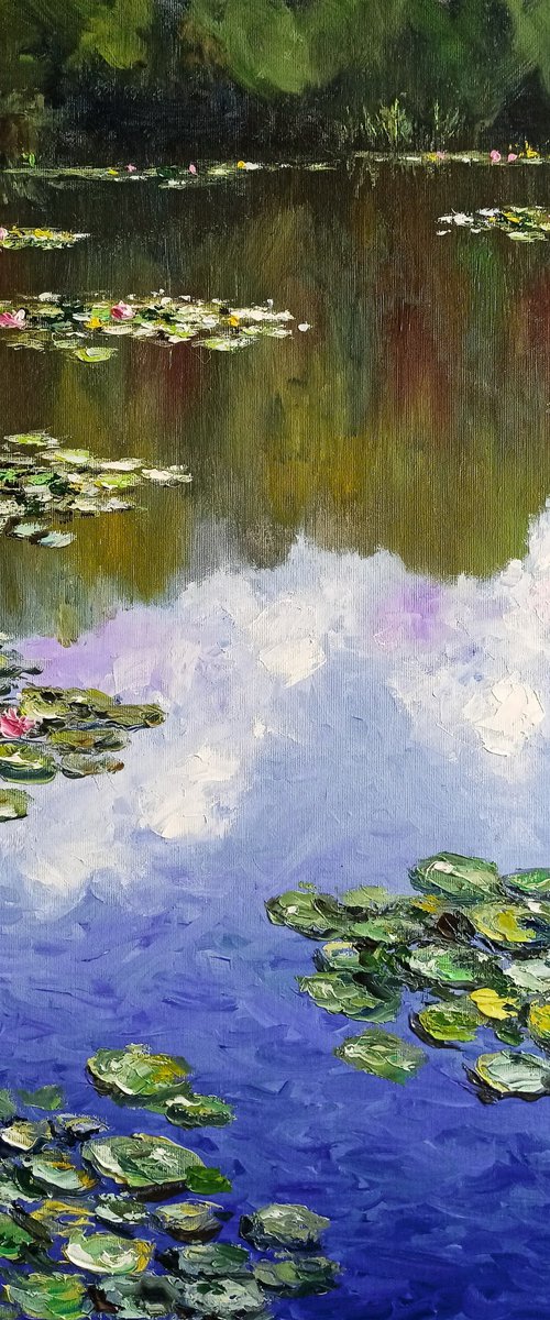 Impression. Water lilies 3 by Oleh Rak